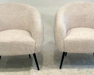 1301 - Pair Jadu Pod Chairs 31x28x31