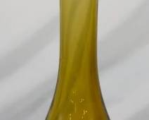 833 - Amber Glass Vase 17"