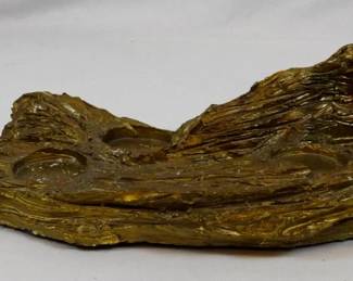 838 - Wooden Candle Holder 17"