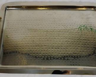 912 - Metal Decorative Tray 24x12