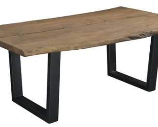 12 - Coast to Coast Sequoia Live Edge Dining Table 30 x 79 x 38 butterfly inlay