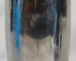 1047 - Metal Vase 12.5"