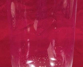 1339 - Glass Hurricane Candleholder 16"