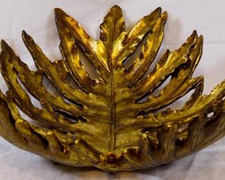 663 - Leaf Bowl - 6" x 17" x 21"