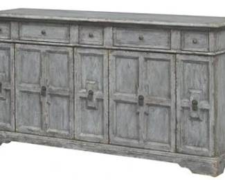 65 - Coast to Coast Credenza, 5 doors & drawers 37 x 73 x 20