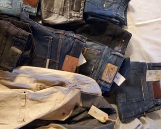 some of the Armani, A/X,  Diesel, Hugo Boss and Oakley items