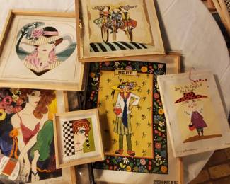 more handpainted needlepoint there are more that are not pictured