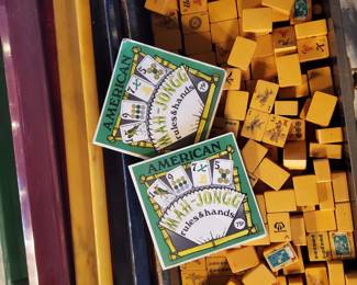 vintage bakelite Mah Jongg set