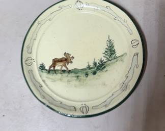 Several pieces of vintage Millers Mud pottery at this sale. Also a ladle and a pencil cup in a different pattern