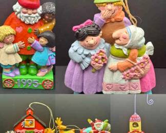 (5) De Paola Christmas Ornaments