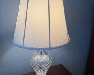 Waterford Alana Cut Crystal Lamp #2