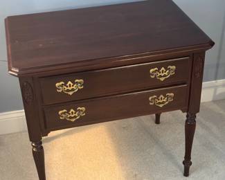 Ethan Allen Georgian Court Wide Night Stand