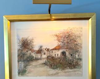 “Automne” Original Work by Bernard Gantner — with Provenance
