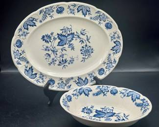Johnson Brothers Windsor Ware Malvern Blue
