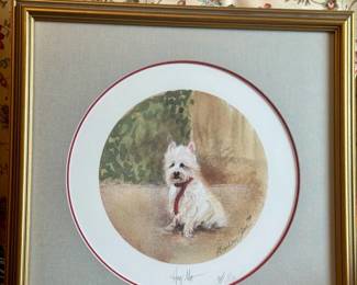 “Hug Me” Signed P Buckley Moss Print 48/1000