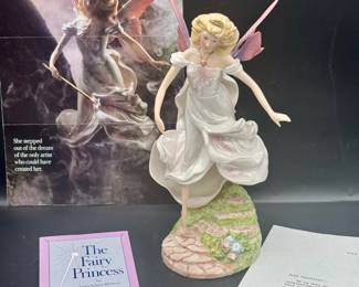 The Fairy Princess Franklin Mint Fine Porcelain Figurine