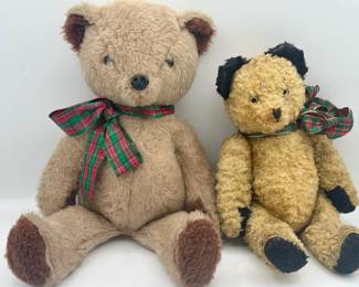 (2) Vintage Teddy Bears-feat. Rushton