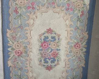 Beautiful Blue & Pink Rug