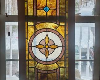 Stunning Amber Stained Glass