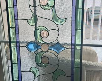 Gorgeous Scrolling Stained Glass