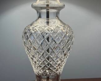Waterford Alana Cut Crystal Lamp