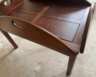 Butler's Tray Wooden Coffee Table