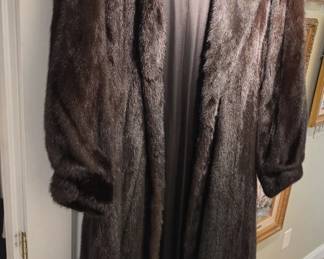 Thomas E McElroy Ranch Mink Fur Coat