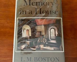 Autographed - L.M. Boston : Memory In A House