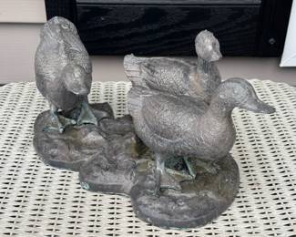 San Pacific International Flock Of Ducks Statuary