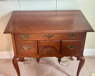 Bartley Collection Queen Anne Cherry Lowboy