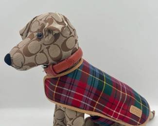 Coach Khaki Signature Collection Dog