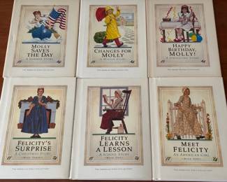 (6) American Girls Collection Books