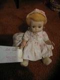 Madame Alexander
Little Genius in Playsuit with orginal tags