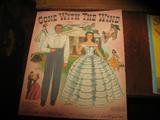 1990 Gone with the wind paper dolls, uncut