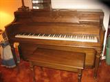 Story & Clarke Upright Piano/Bench