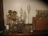 Many Different Styles of Oil Lamps