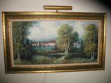 Oil Painting with Light.
Signed Ludwig Sommers