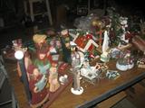Lots of Wooden Holiday Decor
