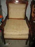 Eastlake Brocade Rocker