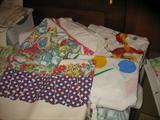 1940's Colorful Linens/Tableclothes