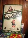 Vintage Mini Monopoly Game.Wood Pieces. NO BOARD :(