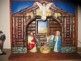 Royal Electric Nativity, Lights and is Musical.Late 50's,Awesome!
