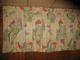 Pair of Vintage Barkcloth Curtains