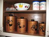 50's Ransburg Canister Set