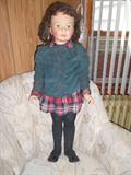 Ideal 1959 Patty Play Pal.She is not in original Outfit..We hope to find it!
She has Jointed Arms.Vinyl.Not a walker.