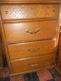 Bassett 4 Drawer Chest original hardware!