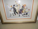 Judith Yellen .Listed Artist
"The Procession" Litho and Pencil Signed.
in Hebrew and English.
Numbered in Hebrew/English