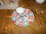 Oriental Dessert Set
Gold Stainless Flatware (Korea)