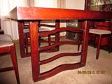 Deco style dining table