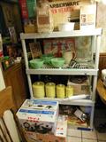 So much to pick from!! Vintage Yellow Ncolorware Cansiter Set,
Tfal, Jadeite Sold.